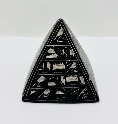 Vintage pyramid carved - vintage,