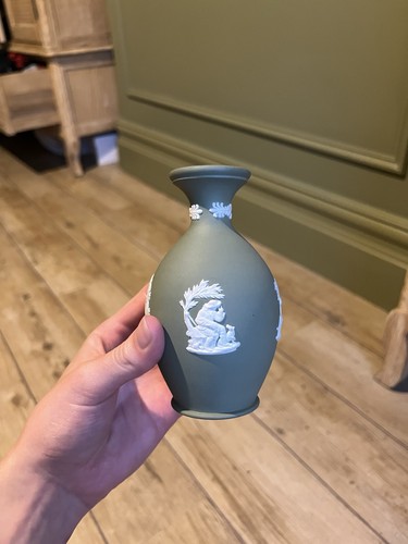 Vintage wedgwood sage green - wedgwood,