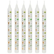 Christmas Advent Candles 6
