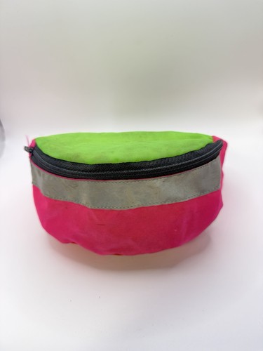 Vintage 90s neon bumbag - bumbag, fanny