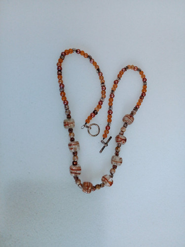 Vintage orange brown earthy - orange,