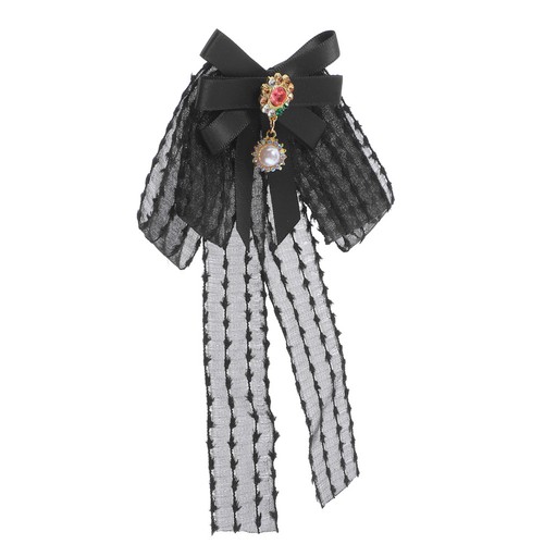 Elegant pearl alloy bow - pearl,