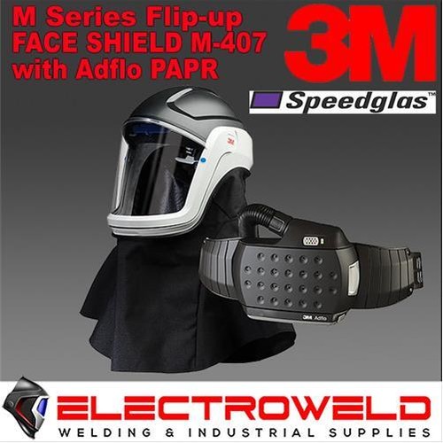 Versaflo 407 flip up - m-407, face