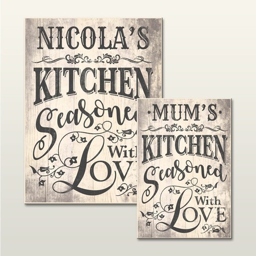 Personalised kitchen shabby - kitchen,
