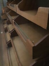 vintage oak 20 drawer haberdashery