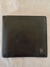 Rolls-Royce Vintage black Leather promo Wallet from 1970's EX+++++ condition