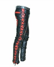 Mens Genuine Leather Pants