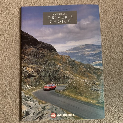 Vauxhall driver choice range - vauxhall, driver's