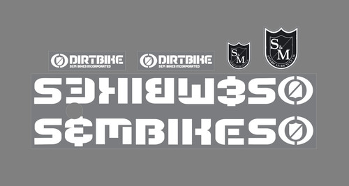 Bikes dirtbike bmx decals - dirtbike,