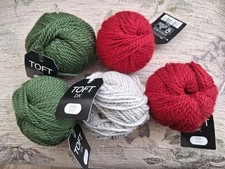 Toft 100% Wool DK Yarn Ruby