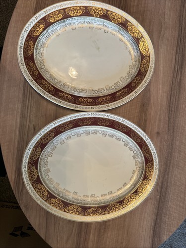 Large oval shaped serving - oval, dish