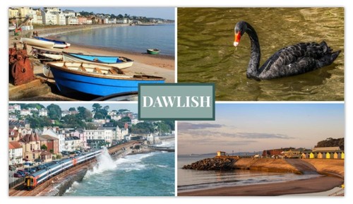 Dawlish devon fridge magnet - dawlish,