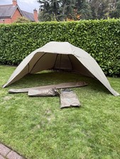 ESP Lo Pro Brolly *Brolly, Overwrap and Groundsheet* Carp Fishing Excellent Cond