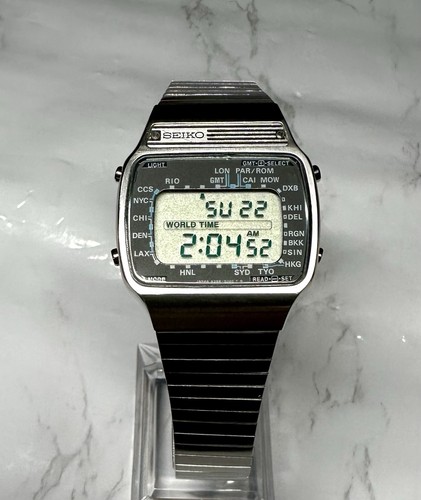 Vintage seiko a358 5000 world - a358-5000,