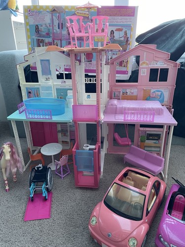 Barbie storey town - barbie, house