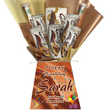Personalised chocolate bouquet - personalised,