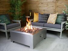 Callisto Brightstar Fires, LPG/Mains Natural Gas Outdoor Steel Fire Table, 18kW
