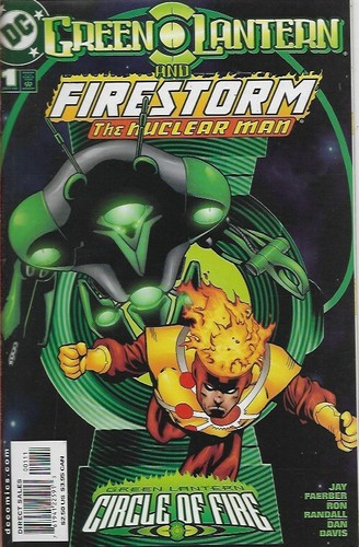 Green lantern firestorm - lantern,