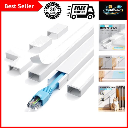 Electrical cable trunking 2m - electrical, 1.2m