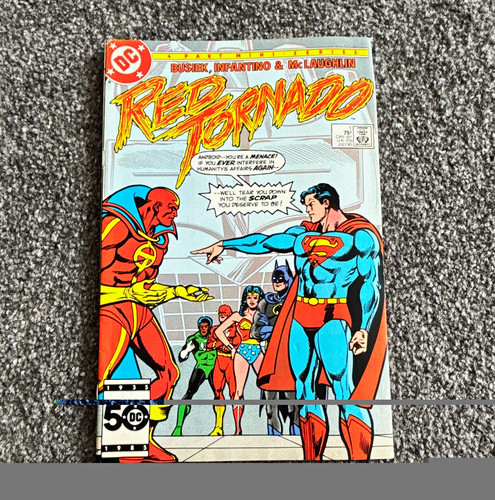 Comics red tornado - red, (july