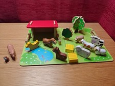 Wooden Farm 4 piece Jigsaw