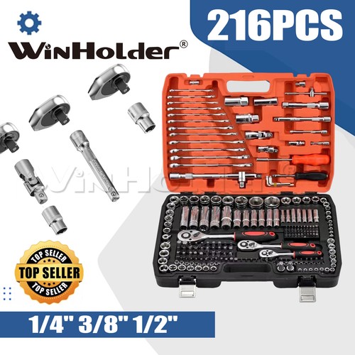 216 pcs socket - set, 1/4"