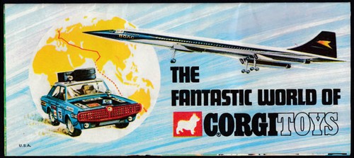 Corgi toy vehicle folder 1969 - corgi,