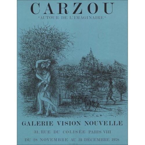 Carzou jean lithograph - jean,