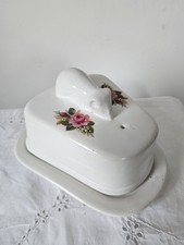 Ceramic Mouse Butter Dish