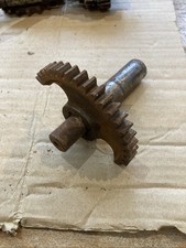 Vintage Triumph Motorcycle Kickstart Shaft And Quadrant