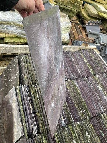 Reclaimed welsh roof slates