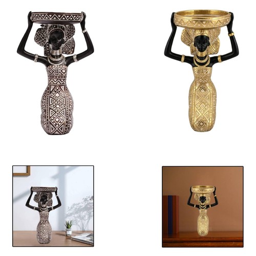 African woman figurine candle - woman, figurine,