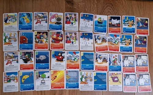 Club penguin x40 trading - club, cards