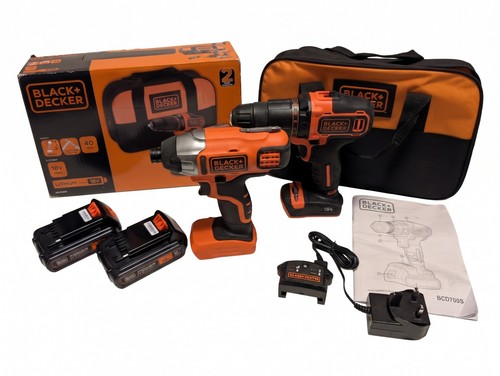 Black decker 18v - black+decker, drill