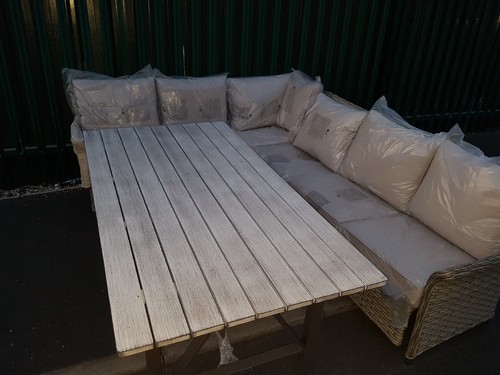 Hartman rattan corner sofa