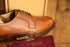Barker Tan Brown Grain Leather
