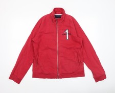 HAC TAC Womens Red Full Zip