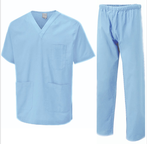 Sky blue scrub - scrub, &
