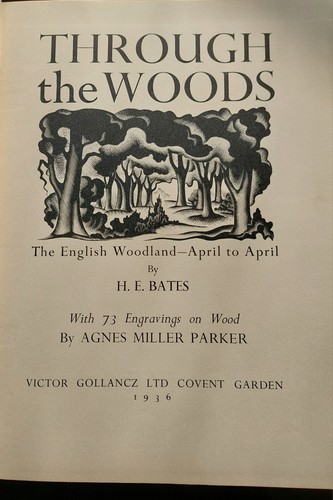 Through the woods bates - through,