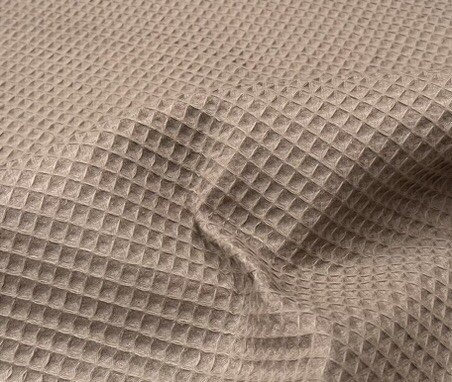 Cotton waffle pique honeycombe - cotton,