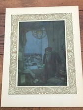 1909 colour antique lithograph