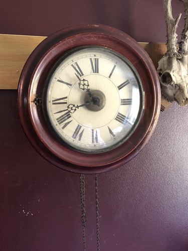 Antique wood plate postman - wood, postman’s