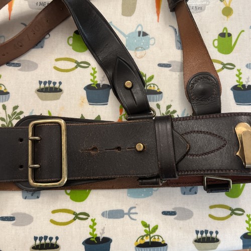 Genuine sam brown belt with - genuine,
