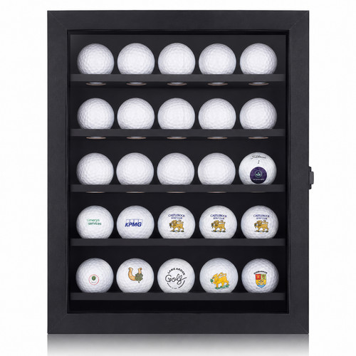 Golf ball display case - ball, case,