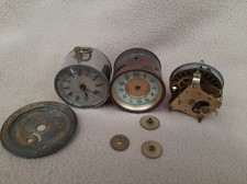 X 3 ANTIQUE ANSONIA BEE CLOCKS FOR SPARES