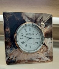 Caithness Glass Quartz Clock