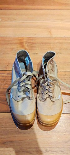 Palladium beige canvas combat - palladium,