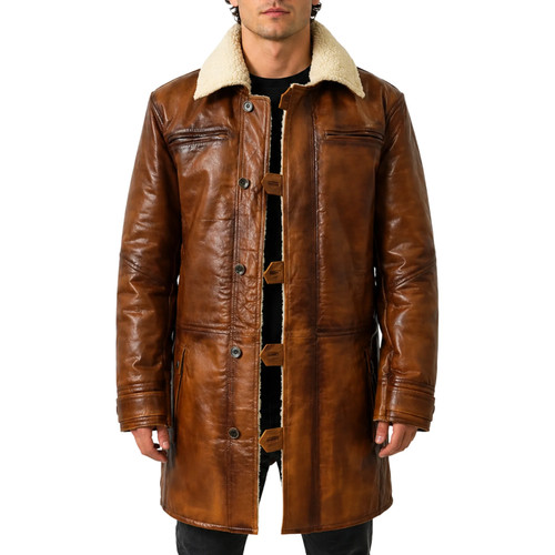 Men brown distressed - men's,