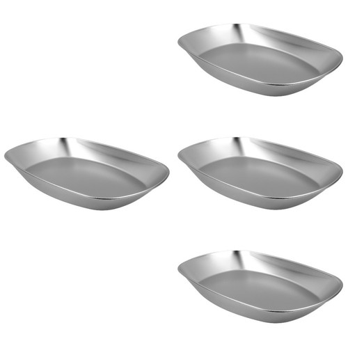 Silver stainless steel dinner - stainless,