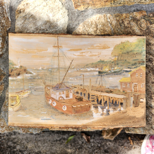 Vintage original painting - vintage,